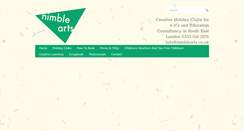 Desktop Screenshot of nimblearts.co.uk
